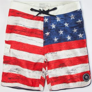 Old Glory Mens Boardshorts Red In Sizes 29, 32, 34, 30, 33, 36, 31, 38
