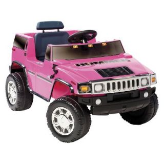 National Products   Kid Motorz   Hummer H2 in Pink 6V