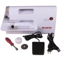 Simplicity Deluxe Rotary Cutting/embossing Machine