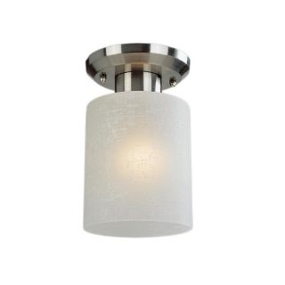 Cobalt Brushed Nickel 1 light Flush Mount