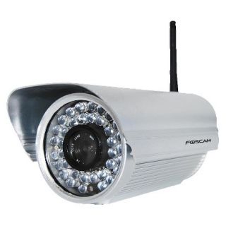Foscam Outdoor H.264 Wireless IP Camera   Silver (FI9807W)