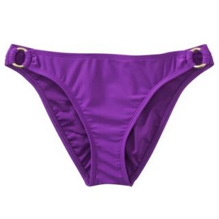 Womens Hipster Swim Bottom  Purple XS