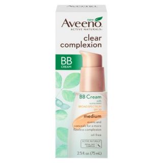 Aveeno Clear Complexion BB Cream with SPF 30   2.5 oz