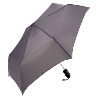 WalkSafe Auto Open/Close Reflective Umbrella   Charcoal 42
