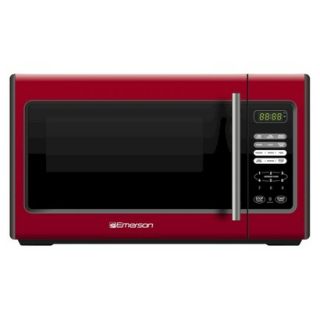 Emerson 900 Watt Microwave   Red (MW9338RD)