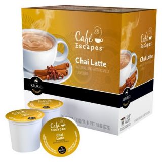 Caf� Escapes Chai Latte Keurig K Cups, 16 Count