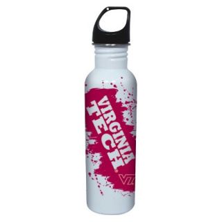 NCAA Virginia Tech Hokies Water Bottle   White/Red (26 oz.)