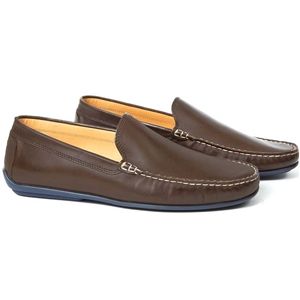 Austen Heller Mens Classics Brown Natural Navy Shoes, Size 9.5 M   0105