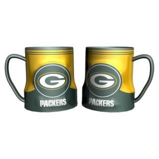 Boelter Brands NFL 2 Pack Green Bay Packers Game Time Mug   20 oz