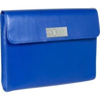 Womens Luis Steven Gisella Ipad Clutch Wallet C 3100 Blue Leather