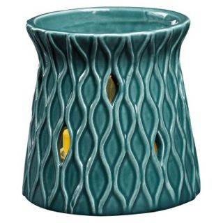 Wax Free Warmer Set 2 Extra Fragrance Disks included   Teal Diamond