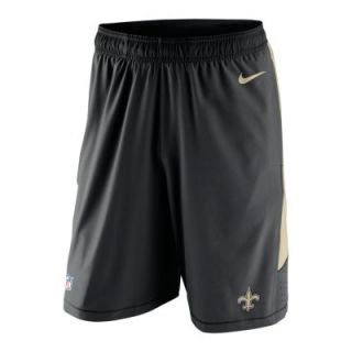 Nike SpeedVent (NFL New Orleans Saints) Mens Training Shorts   Black