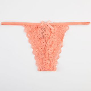 Daisy Dukes Thong Coral In Sizes Small, Medium, Large For Women 242467313