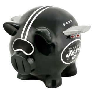Optimum Fulfillment NFL New York Jets Piggy Bank   Large