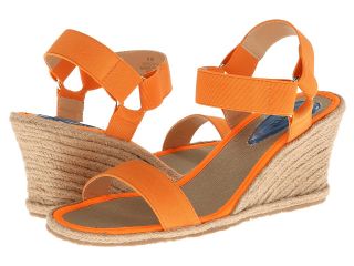 Fitzwell Malibu Womens Wedge Shoes (Orange)