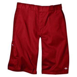 Dickies Mens 13 Loose Fit Multi Pocket Work Shorts   English Red 38