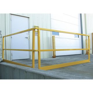 Vestil Steel Square Safety Handrails   48 Inch L, 42 Inch H., Model SQ 48