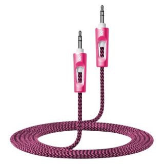 BlueFlame 8ft Aux Cable   Pink