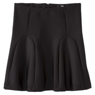 Mossimo Womens Scuba Bell Skirt   Black XS