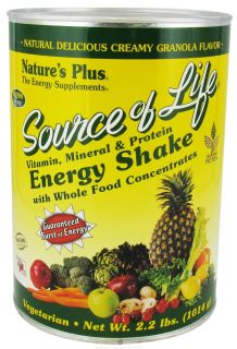 Natures Plus   Source Of Life Energy Shake   2.2 lbs.