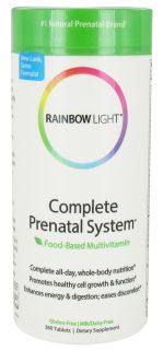 Rainbow Light   Complete Prenatal System   360 Tablets