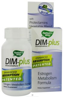 Natures Way   DIM Plus Estrogen Metabolism Formula   120 Capsules LUCKY DEAL