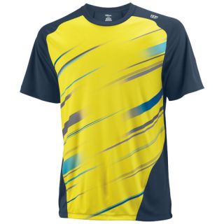 Wilson Cardiff Stripe Crew Wilson Mens Tennis Apparel