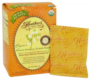 Heathers Tummy Care   Tummy Fiber Organic Acacia Senegal Powder   25 x 2.5g Travel Packets