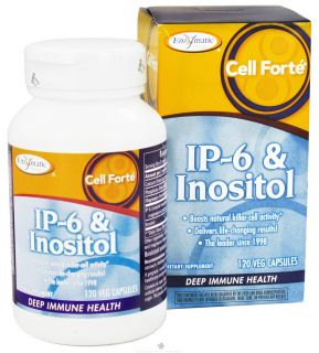 Enzymatic Therapy   Cell Forte IP 6 & Inositol   120 Vegetarian Capsules
