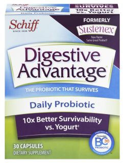 Schiff   Digestive Advantage Daily Probiotic   30 Capsules (formerly Sustenex)