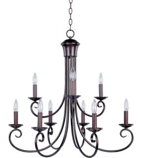 Loft 9 Light Chandeliers in Oil Rubbed Bronze 70006OI