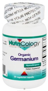 Nutricology   Germanium Organic   50 Vegetarian Capsules