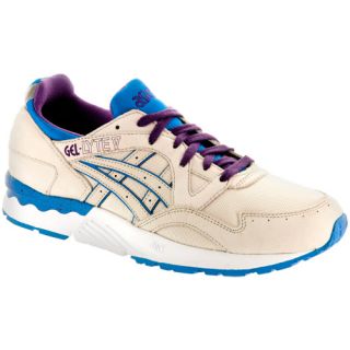 ASICS GEL Lyte V ASICS Mens Running Shoes Off White/Purple