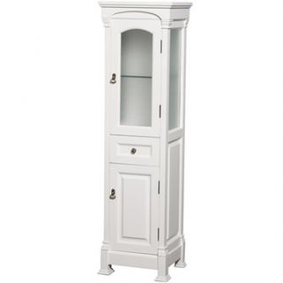 Andover Traditional Bathroom Cabinet by Wyndham Collection   White