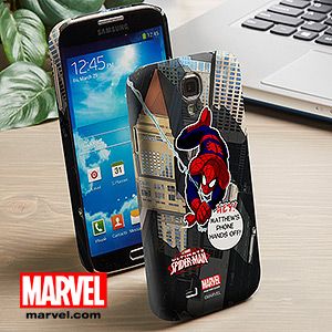 Personalized Spiderman Cell Phone Case   Galaxy 4