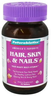 Futurebiotics   Hair Skin & Nails For Women   75 Tablets