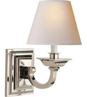 Studio Edgartown 1 Light Wall Sconces in Polished Nickel MS2012PN NP