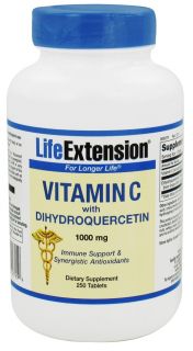 Life Extension   Vitamin C with Dihydroquercetin 1000 mg.   250 Tablets