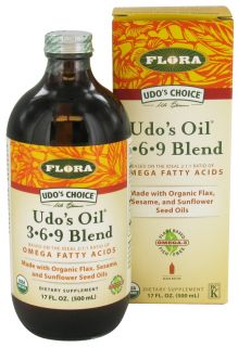Flora   Udos Choice Udos Oil 3 6 9 Blend   17 oz. (Formerly Udos Choice Oil Blend)
