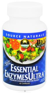 Source Naturals   Essential Enzymes Ultra   60 Capsules