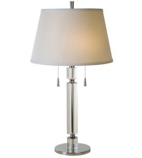 Facetnation 2 Light Table Lamps in Polished Chrome TT5925