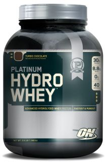 Optimum Nutrition   Platinum Hydro Whey Advanced Hydrolyzed Whey Protein Turbo Chocolate   3.5 lbs.