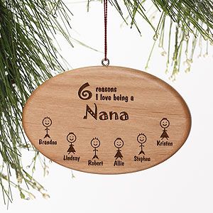 Personalized Wood Christmas Ornament   Reasons Why Collection