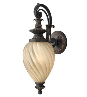 Montreal 1 Light Outdoor Wall Lights in Aged Iron 1734AI