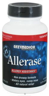 Enzymedica   Allerase Allergy Assistance   60 Capsules