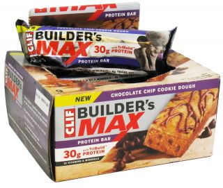 Clif Bar   Builders Max Protein Bar Chocolate Chip Cookie Dough   3.4 oz.