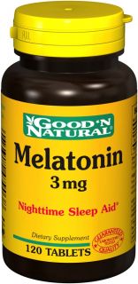Good N Natural   Melatonin 3 mg.   120 Tablets