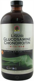 Natures Answer   Liquid Glucosamine Chondroitin with MSM Orange   32 oz.