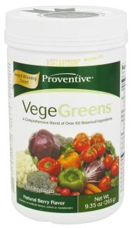 Proventive   VegeGreens Natural Berry Flavor   9.35 oz.