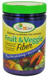 Fiber 35 Diet   Fruit & Veggie Fiber   9.5 oz.